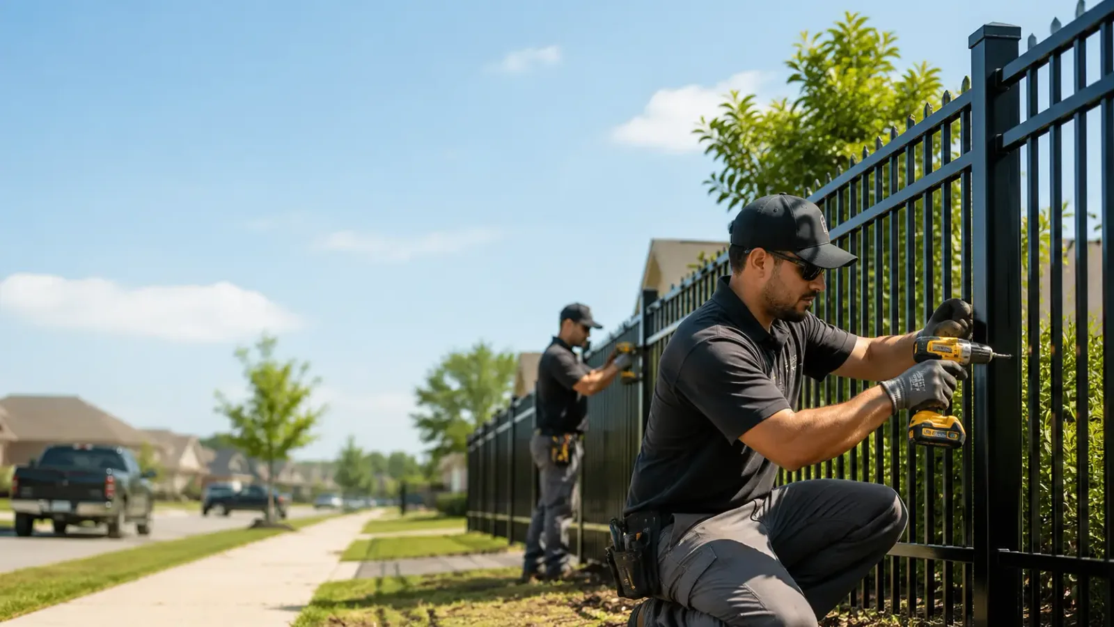 Metal Fence Installation in Pounding Mill, VA